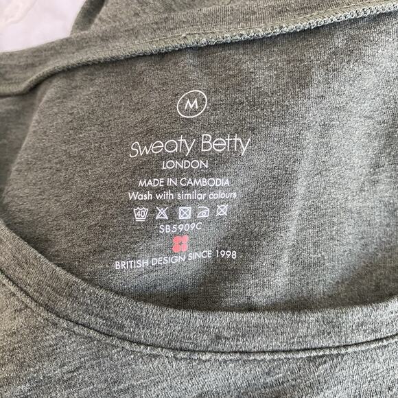 Sweaty Betty Gary Long Sleeve Loungewear Jumpsuit Olive Green‎ Medium Comfort - Picture 3 of 6